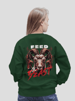 Gluttony - Deadly Sin Green Sweatshirt