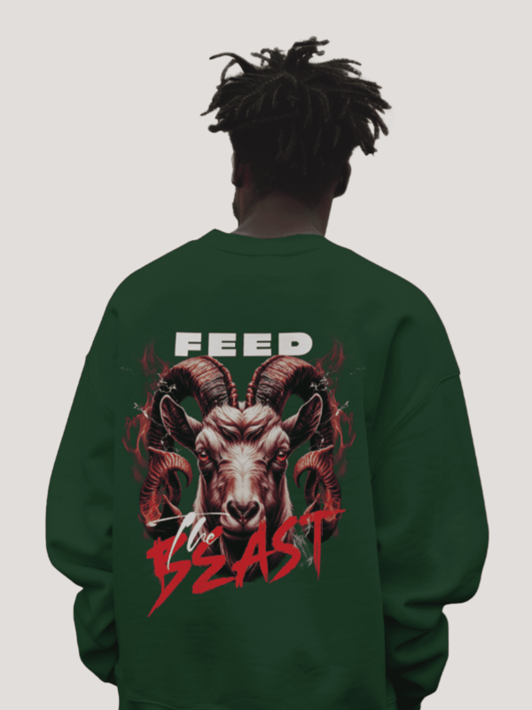 Gluttony - Deadly Sin Green Sweatshirt
